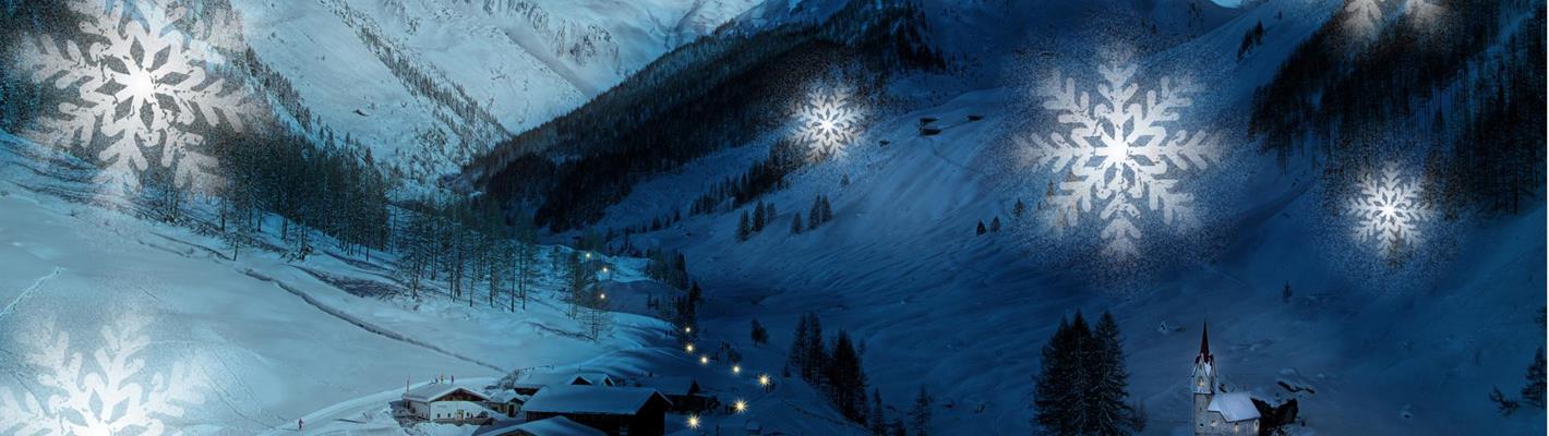 Christmas in the mountains