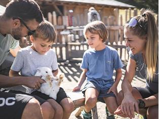 Zoo di carezze a Speikboden