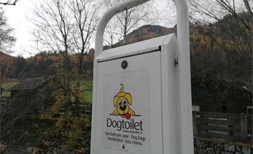 Hundetoiletten in Luttach