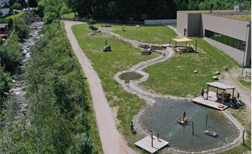 Wasserpark in Luttach