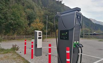 E-car charge station Luttach/Lutago