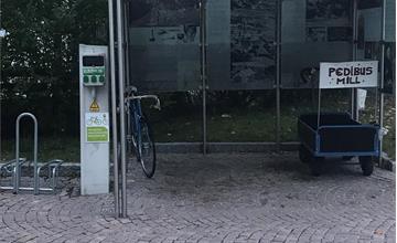 E-Bike charging station - Benjamin Square