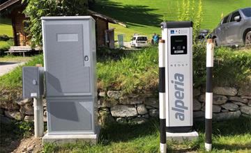 E-car charge station Kasern/Casere